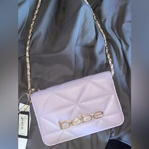 Bebe LAVENDER purse NWT